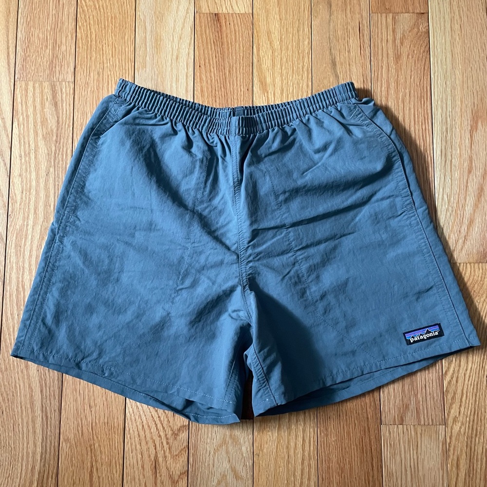 Patagonia Men's Slate Blue Baggies 5”